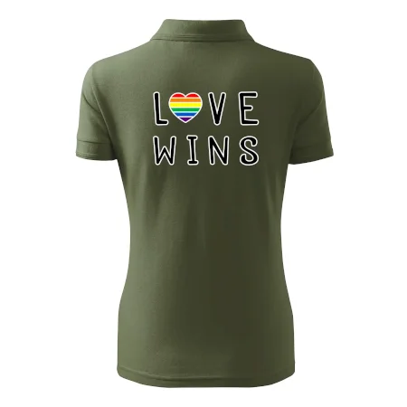 Love wins nápis