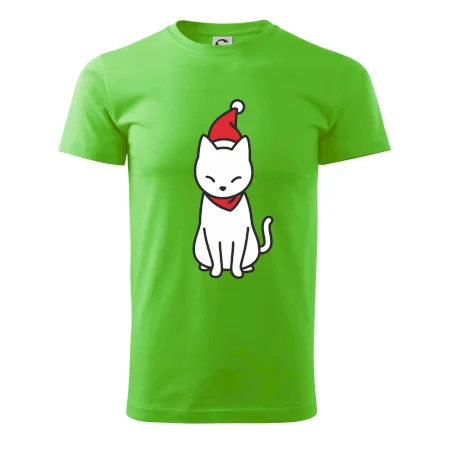 Vianočná mačka sediaca