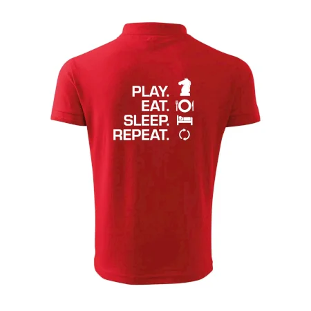 Eat sleep play - šach