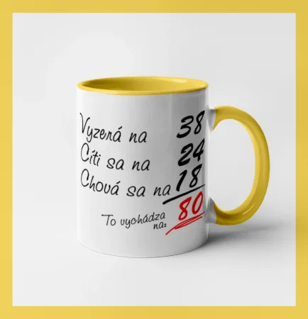 Vyzerá, cíti sa, chová sa - 80 rokov