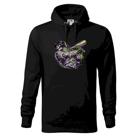 Baseballový kostlivec neonový metal
