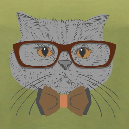 Hipster britská modrá