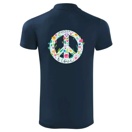 Peace and love symbol