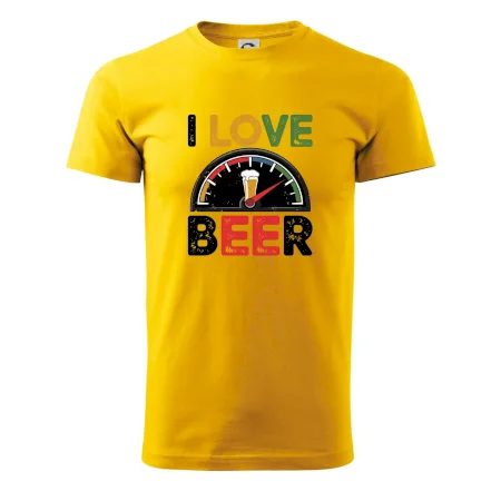 I love beer - palivoměr