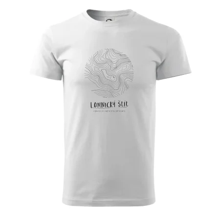 Lomnický štít - vrstevnice v kruhu