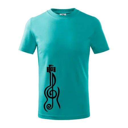 Husľový kľúč gitara