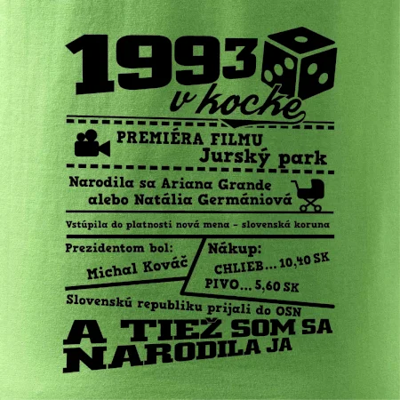 1993 v kocke