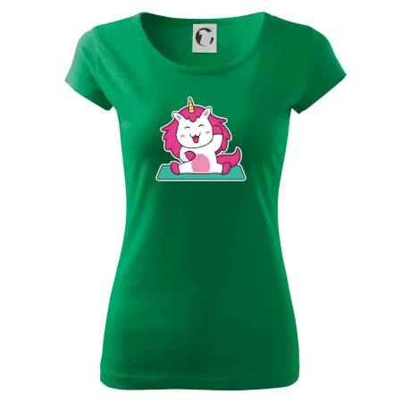 Yoga veselý jednorožec