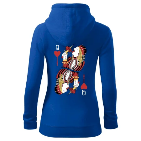 Srdcová Kráľovná kreslená (Pecka Design)