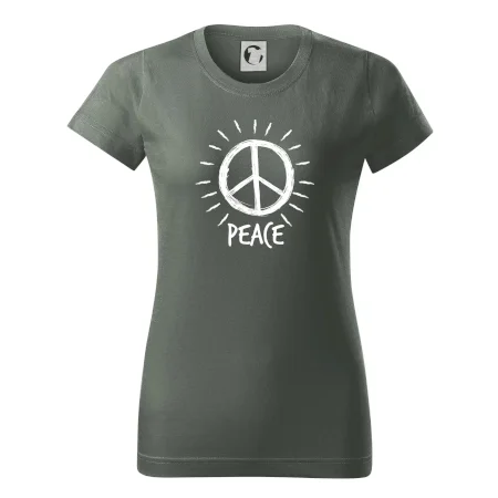 Peace symbol čiernobiely