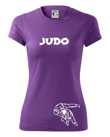 Judo nápis + postavy