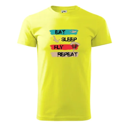 Eat Sleep Fly Repeat Paragliding