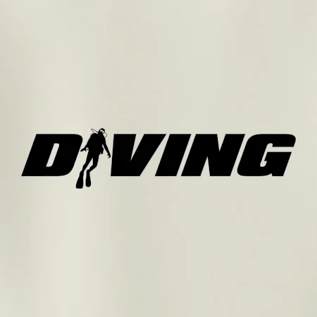 Diving nápis potápač