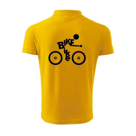Bike nápis postava