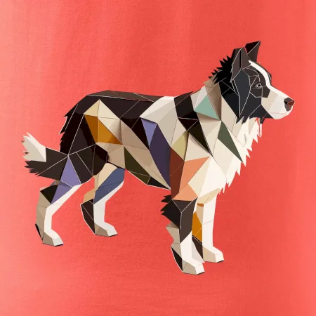 Border kólia zlepená z papiera