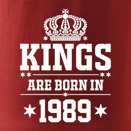Kings are born in 1989
