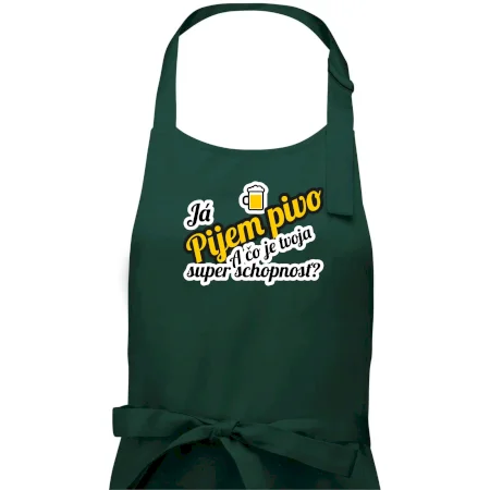 Pijem pivo - tvoja super schopnosť - šikmý
