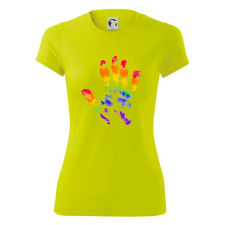 LGBT hand print