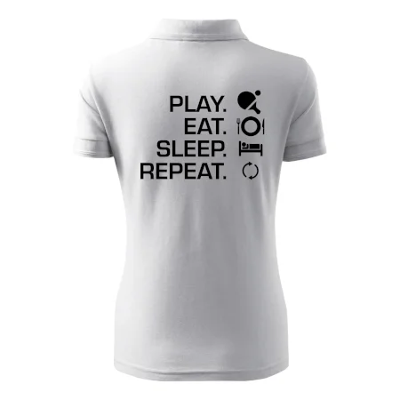 Stolný tenis - eat sleep