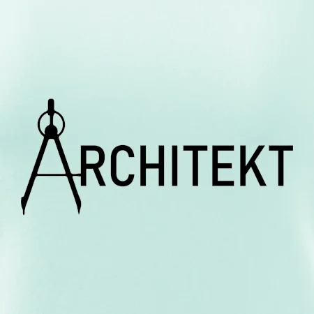 Architekt nápis