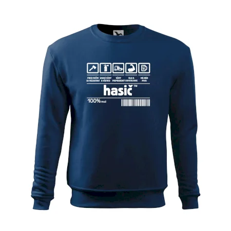 Čiarový kód - Hasič / hasička