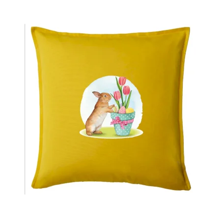 Veľkonočný zajačik tulipány