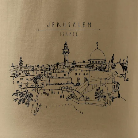 Kreslený Jeruzalem