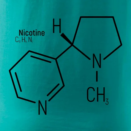 Molekulárna štruktúra Nikotín