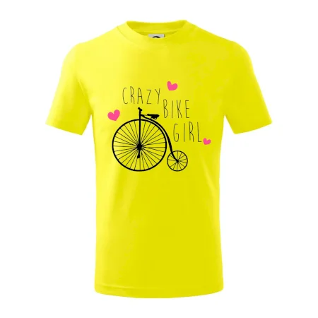 Crazy bike girl