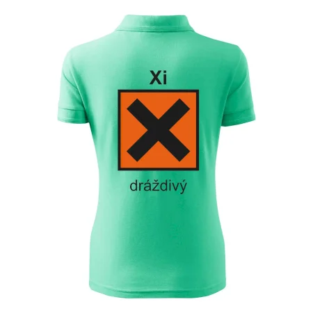 Xi Dráždivý - Výstražná tabuľka na tričku
