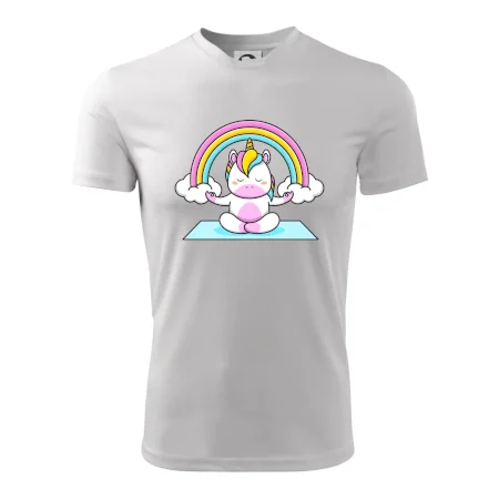 Yoga jednorožec - dúha