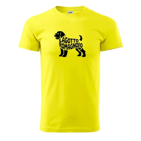Lagotto romagnolo nápis v tele