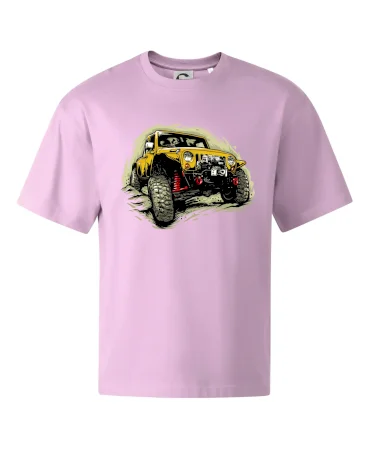 Žltý offroad s navijakom
