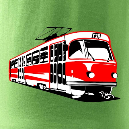 Električka T3R farebná