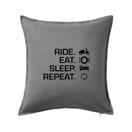Ride Eat Sleep Repeat moto skúter