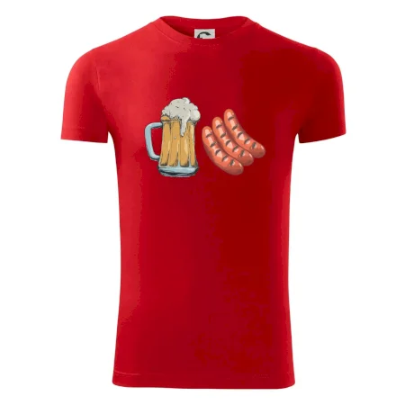 Pivo a klobása