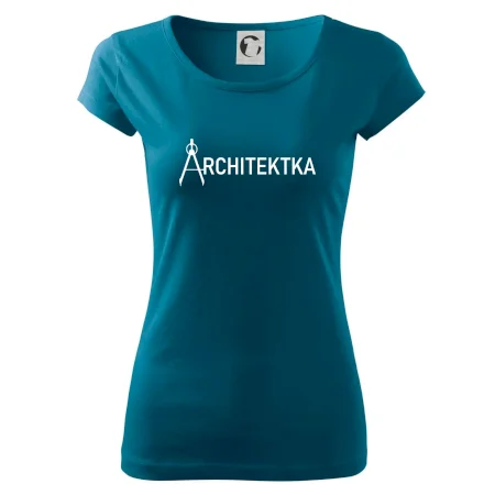 Architektka nápis