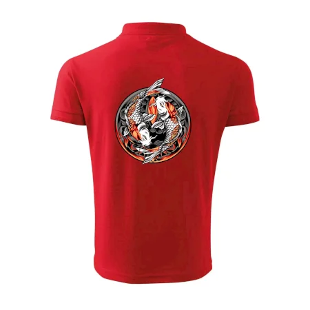 Yin & Yang Koi kapor - oranžový