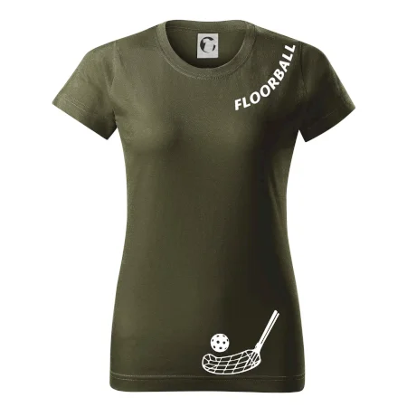 Floorball nápis šikmo