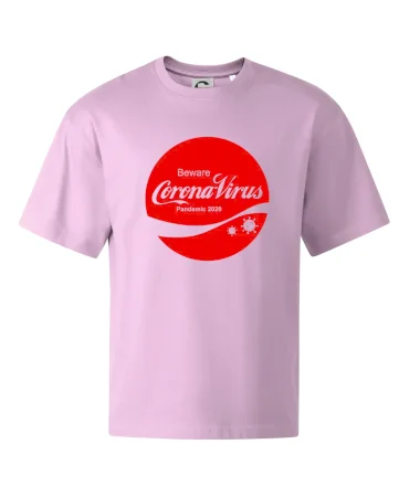 Corona virus pandemic logo