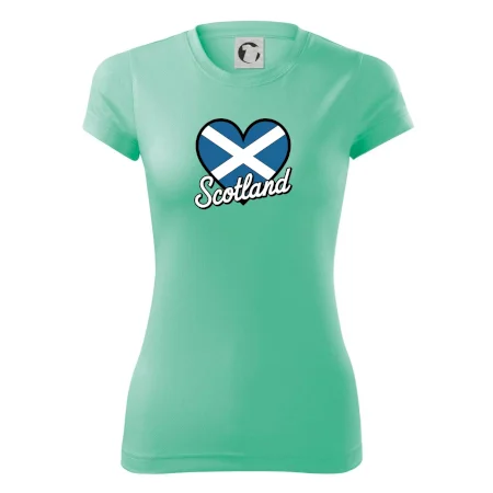 Scotland Srdce s vlajkou