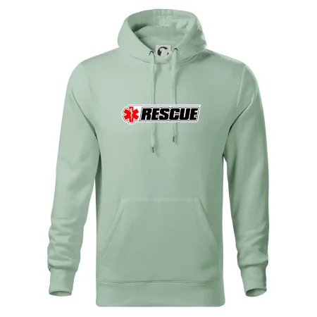 Záchranár rescue kríž červený