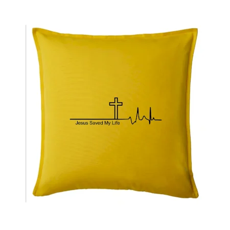 Jesus Saved My Life kríž ekg