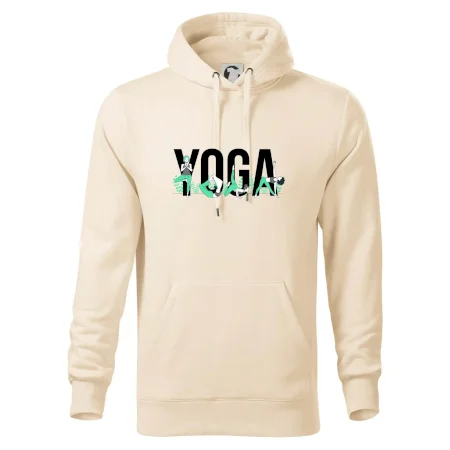 Yoga nápis farebný