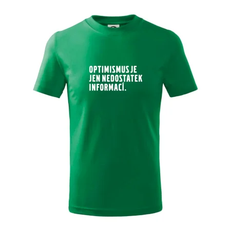 Citát - Optimismus je jen nedostatek informací