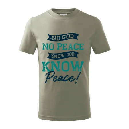 No God no peace, know God know peace