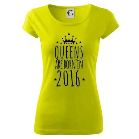 Queens are born in 2016