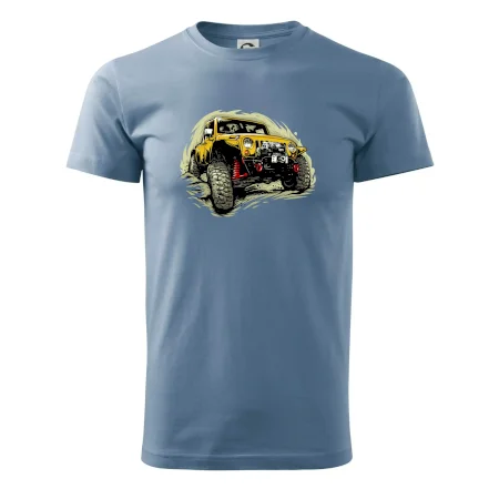 Žltý offroad s navijakom