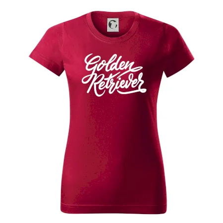 Golden retriever - nápis okrasný