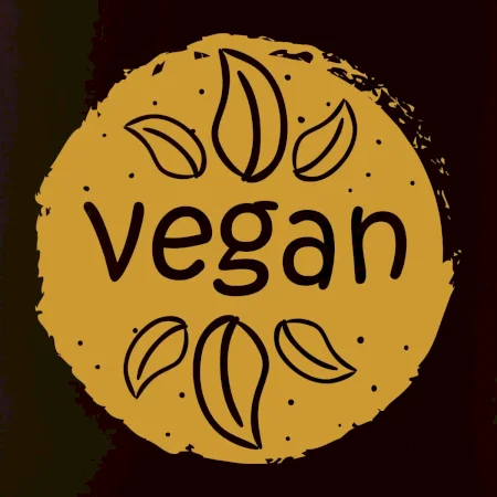 Vegan hnedý kruh